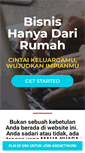 Mobile Screenshot of bisnishanyadarirumah.com